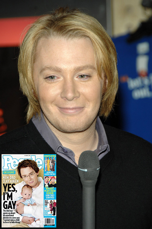 clay aiken comes out of the closet