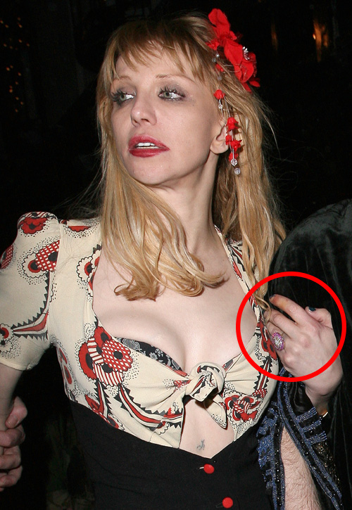 courtney love out about