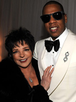 Liza Minnelli and Jay-Z Liza Minnelli and Jay-Z