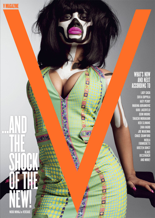 nicki minaj v cover shoot. Nicki Minaj V magazine