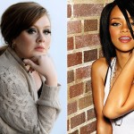 Adele and Rihanna