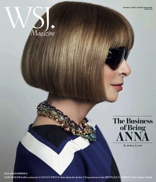 anna wintour wsj. Anna Wintour