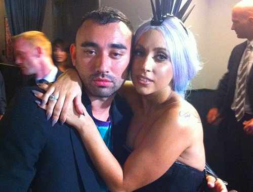 Nicola Formichetti and Lady Gaga
