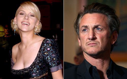 scarlett johansson and sean penn photos. Scarlett Johansson and Sean