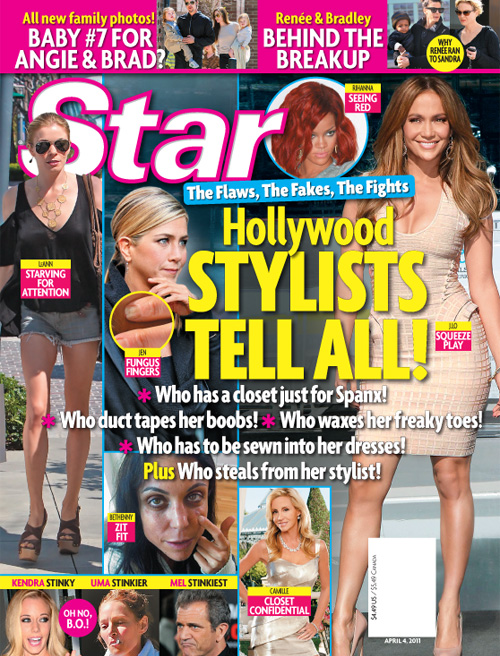 Star Magazine - Hollywood Stylists Tell All