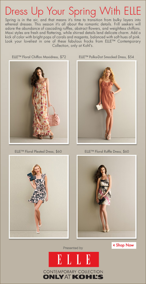 Dress Up Your Spring With ELLE