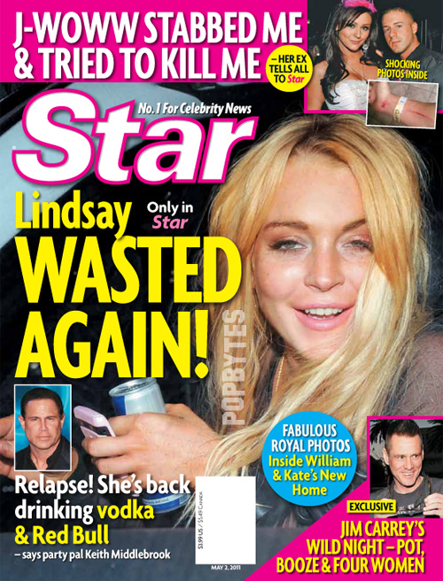 Lindsay Lohan - Star Magazine