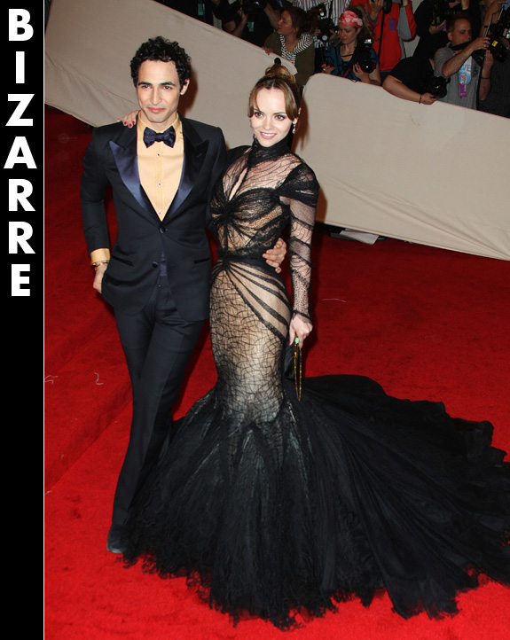 Christina Ricci and Zac Posen Christina Ricci and Zac Posen