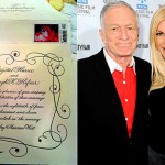 Hugh Hefner and Crystal Harris