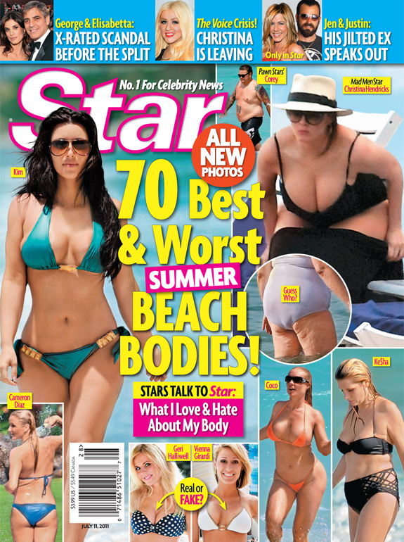 Star Magazine - Best & Worst Beach Bodies