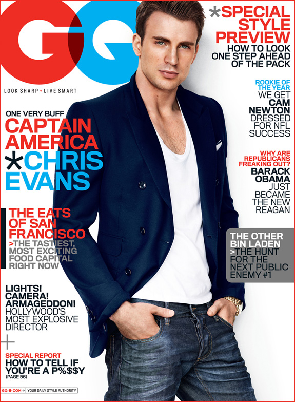Chris Evans - GQ Magazine