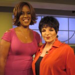 Gayle King and Liza Minnelli