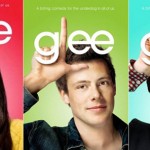 Lea Michele, Cory Monteith, Chris Colfer