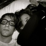 Lea Michele and Theo Stockman
