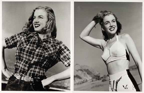  this week that photos taken in 1946 of Norma Jeane Dougherty who went 