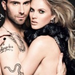 Adam Levine and Anne Vyalitsyna