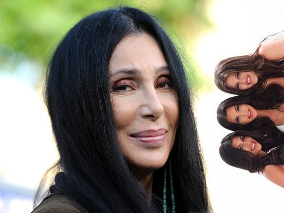 Cher and the Kardashian sisters Cher and the Kardashian sisters