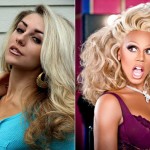 Courtney Stodden and RuPaul