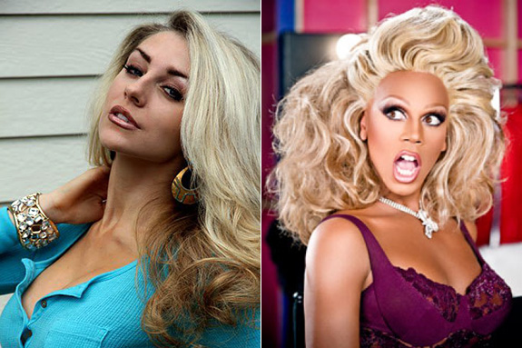 Courtney Stodden and RuPaul