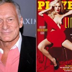 Hugh Hefner and Lindsay Lohan