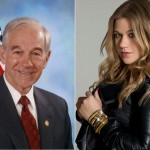 Ron Paul and Kelly Clarkson