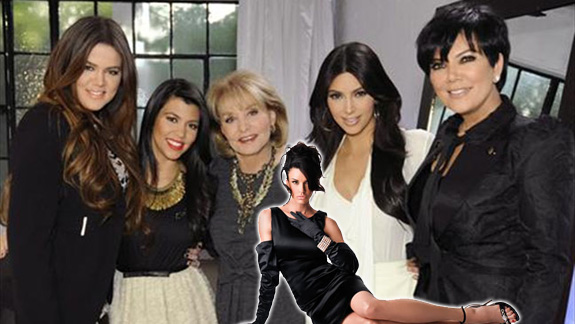 Barbara Walters, Janice Dickison and the Kardashians