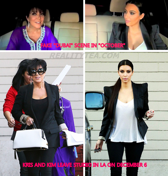 Kim Kardashian and Kris Jenner