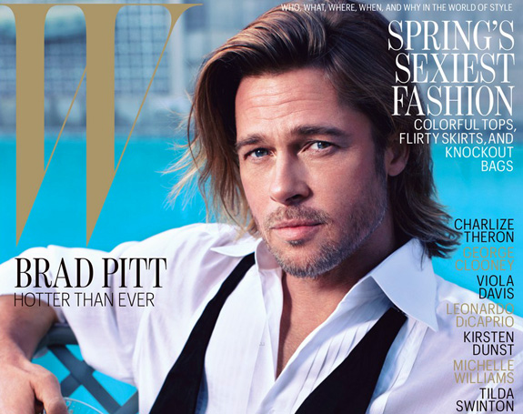 Brad Pitt - W Magazine