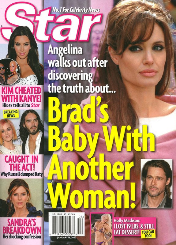 Brad PItt and Angelina Jolie - Star Magazine