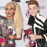 Lady Gaga and Justin Bieber