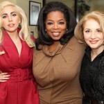 Lady Gaga and Oprah Winfrey