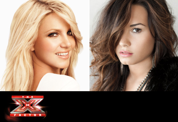 Britney Spears and Demi Lovato join'The X Factor'