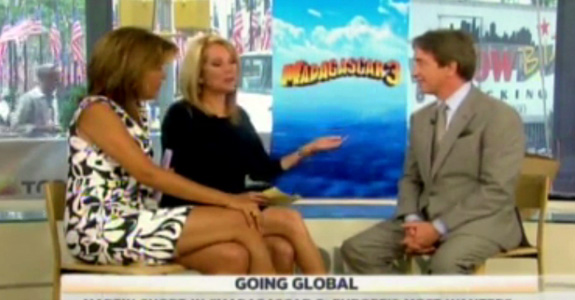 Kathie Lee Gifford and Martin Short