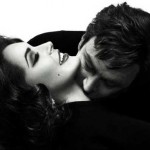 Lindsay Lohan and Grant Bowler (as Elizabeth Taylor and Richard Burton)