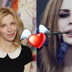 Courtney Love and Lana Del Rey