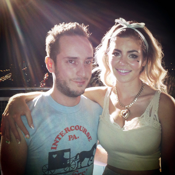 Bruce Russo Jr. and Marina and the Diamonds Bruce Russo Jr. and Marina and the Diamonds