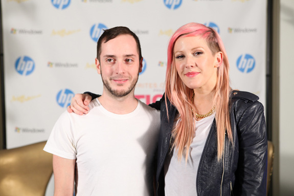 Bruce Russo Jr. and Ellie Goulding
