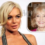 Lindsay Lohan and Barbara Walters