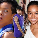 Rihanna, Karrueche Tran and Chris Brown