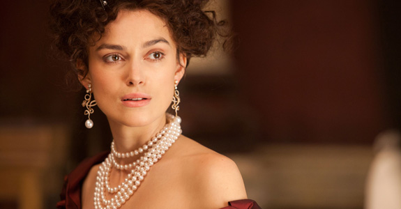 Keira Knightley as 'Anna Karenina'