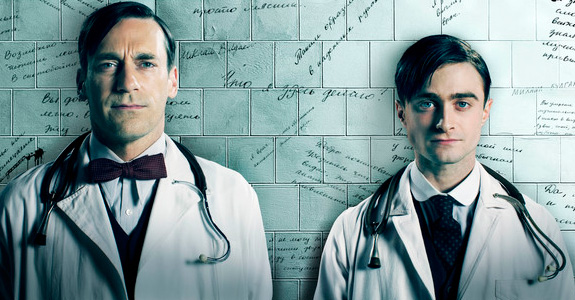 Jon Hamm and Daniel Radcliffe Jon Hamm and Daniel Radcliffe