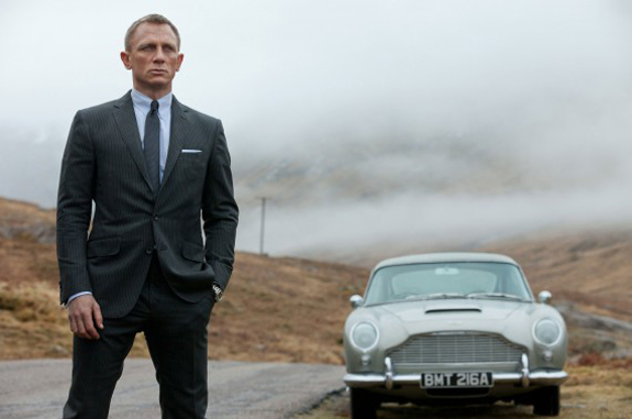 Daniel Craig as James Bond in Skyfall Daniel Craig as James Bond in Skyfall