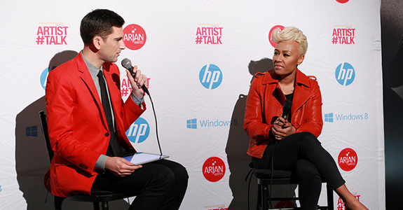 Emeli Sandé and Arjan Timmermans