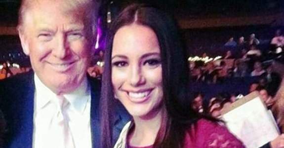 Donald Trump and Melissa King