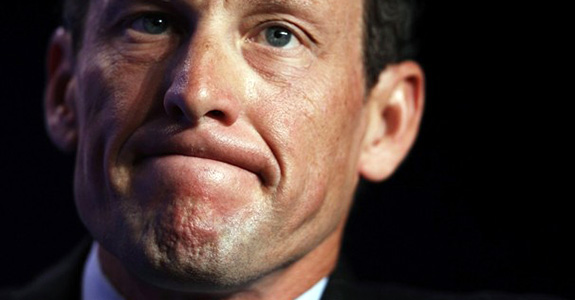 Apparently, Lance Armstrong has a thing for rimjobs!