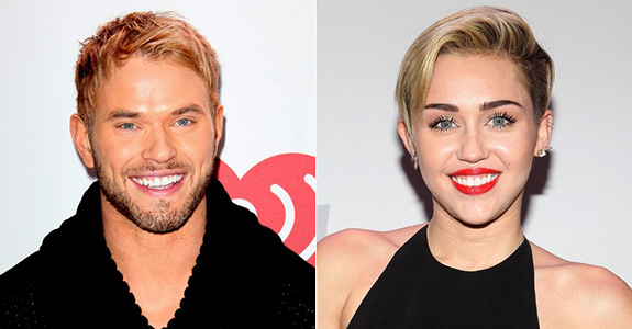 Miley Cyrus and Kellan Lutz