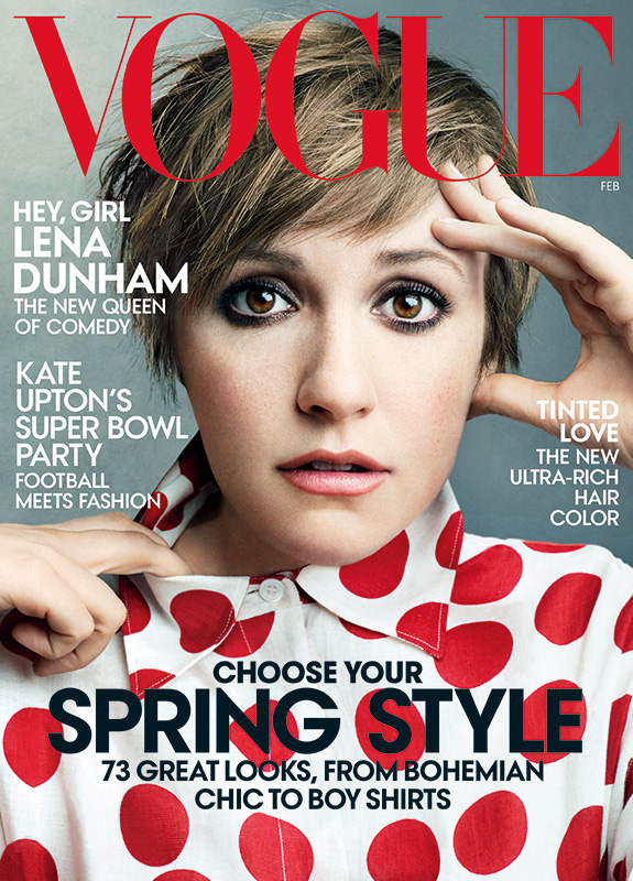Lena Dunham Vogue February 2014