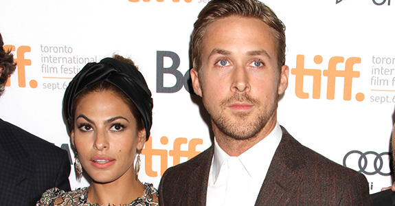 Eva Mendes and Ryan Gosling