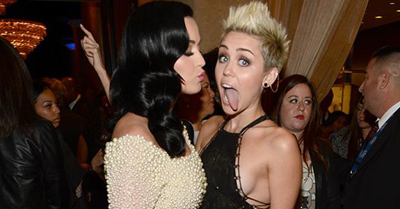 Katy Perry and Miley Cyrus