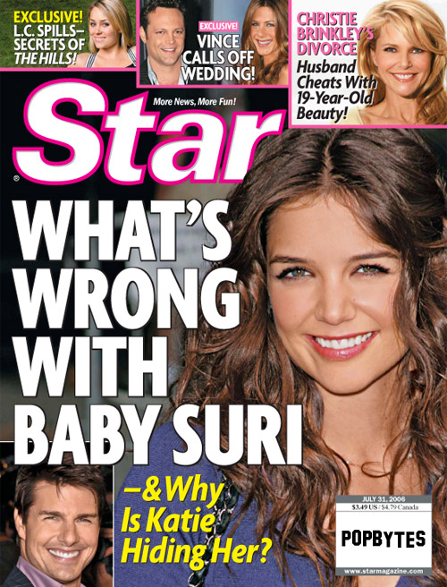 What is wrong with baby Suri Cruise? – PopBytes